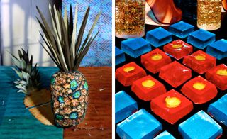 Pineapple and Shadow,Jello Disco Floor for Gather Journal