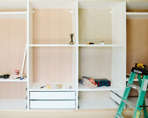 The Ultimate Ikea Pax Wardrobe Hack How A Couple Created A Beautiful Walk In Closet From A Flatpack Livingetc