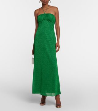 Lumière Empire Maxi Dress