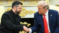 Donald Trump and Volodymyr Zelenskyy