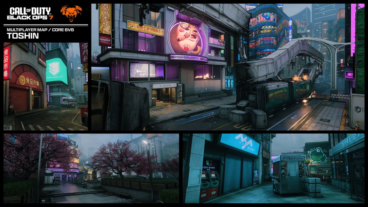 Call of Duty Black Ops 7 Toshin map