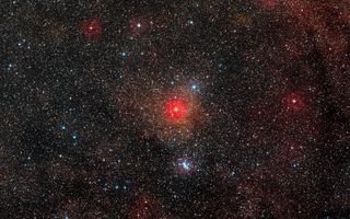 Yellow Field Around Hypergiant Star HR 5171 1920
