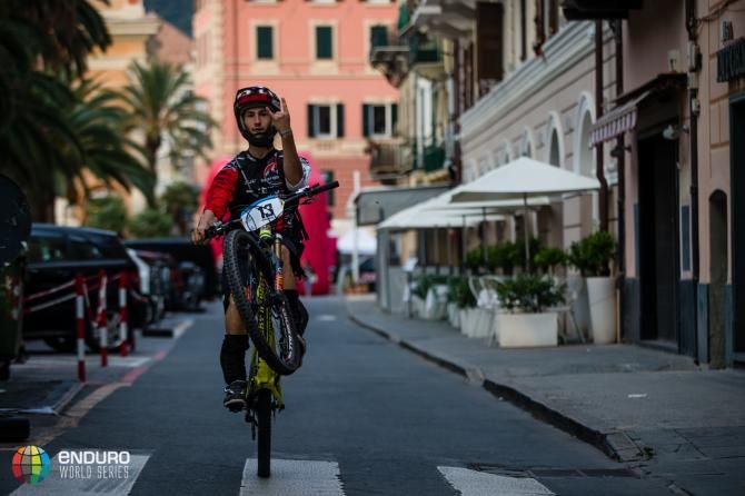 Florian Nicolai heads out on day 2