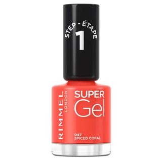 Rimmel Super Gel Nail Polish 047 Spiced Coral