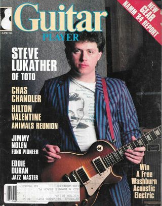 Guitar Player April 1984 cover