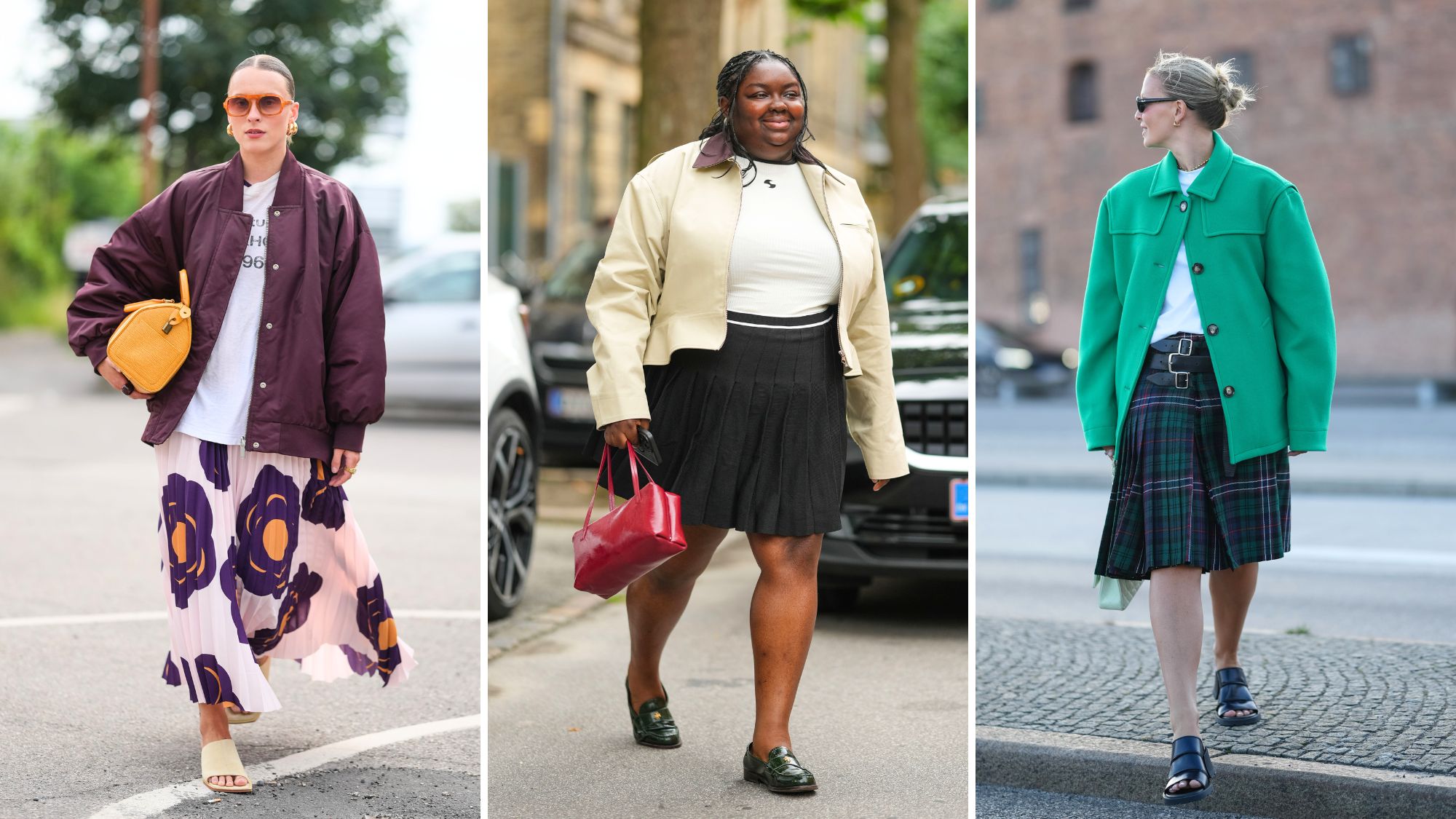 Best pleated skirts Copenhagen Fashion Week