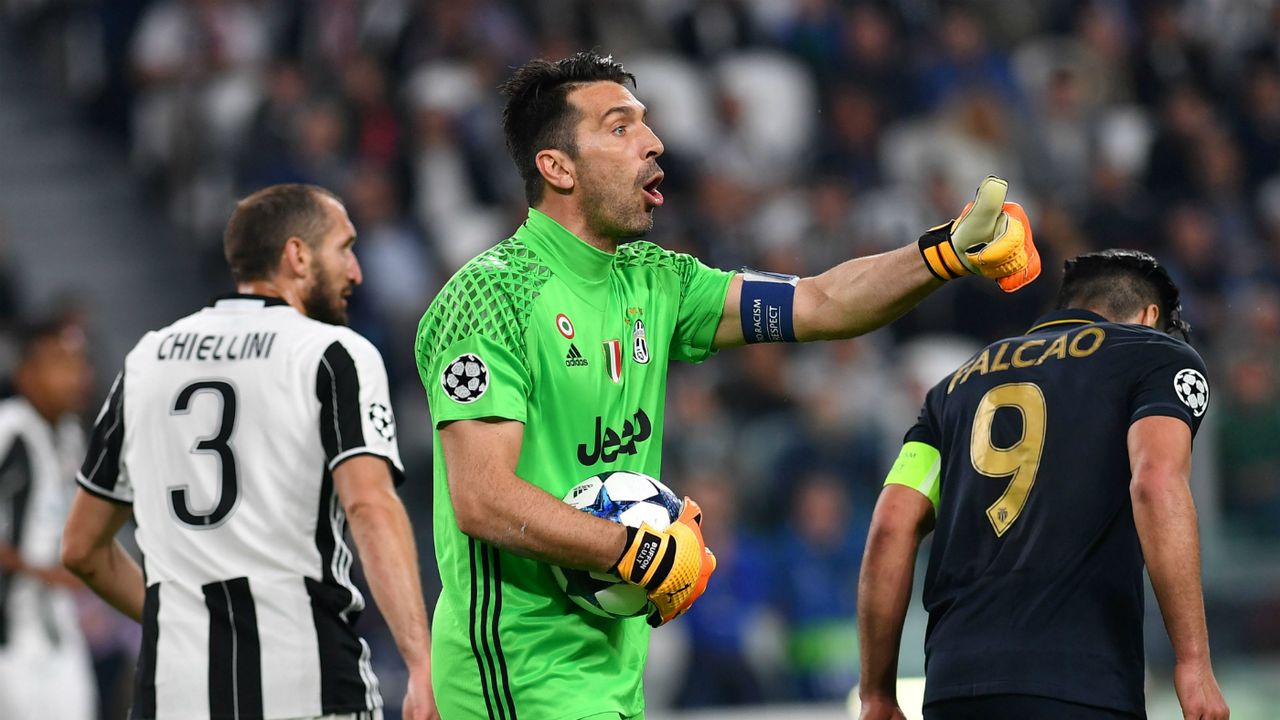 Juventus goalkeeper Gianluigi Buffon