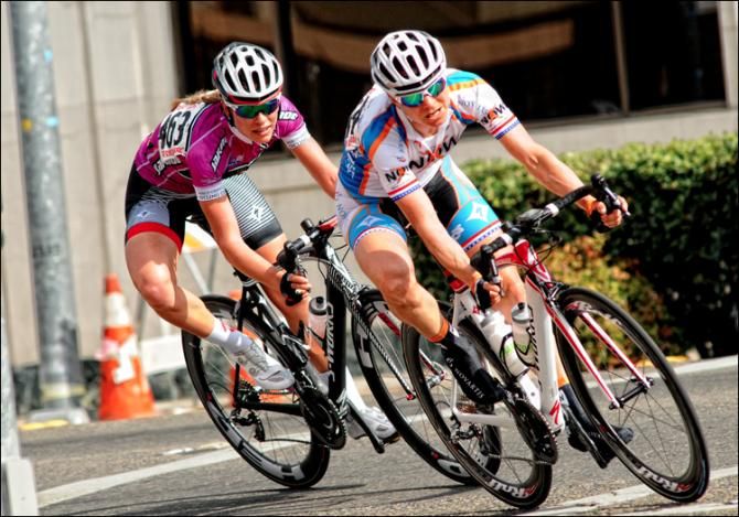 Robin Farina (NOW and Novartis for MS) with Wiles on her wheel.