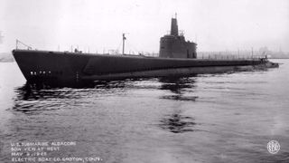 USS Albacore was launched in February 1942 and sank in November 1944. Despite its short service, it was one of the most successful American submarines of WWII.