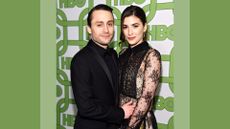 Kieran Culkin (L) and Jazz Charton arrive at HBO's Official Golden Globe Awards After Party at Circa 55 Restaurant on January 06, 2019 in Los Angeles, California.