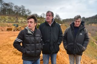 Jeremy Clarkson, James May and Richard Hammond (Ellis O'Brien/BBC)