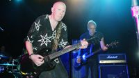 Cheetah Chrome of The Dead Boys performs on stage during "Life's A Gas" at The Annual Joey Ramone Birthday Bash on May 19, 2004 at Irving Plaza, in New York City