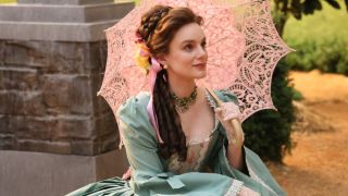 Ashley Padilla in The Gentlemen's Code sketch on Saturday Night Live.