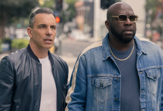 "Bookie" returns for season 2 with Sebastian Maniscalco as Danny (left) and Omar Dorsey as Ray