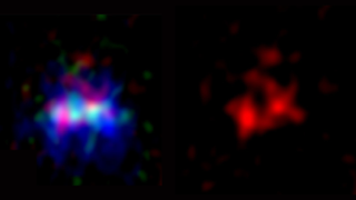 ALMA observations of the nebula MACS0416_Y1 containing the most distant star forming region and site of stellat death ever seen
