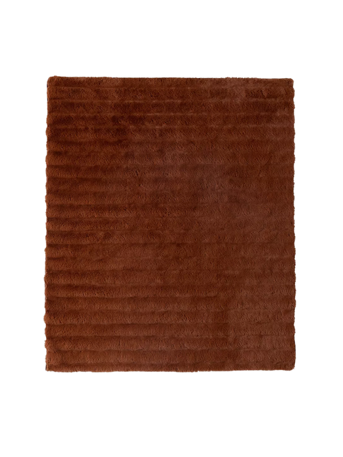 Suleika Jaouad & Jon Batiste Double-Sided Faux Fur Throw Blanket