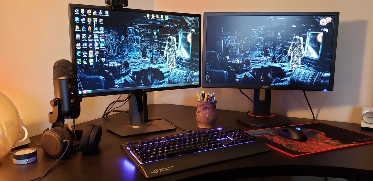 How To Set Up Dual Monitors Pc Gamer, How To Connect 2 Desktop Monitors