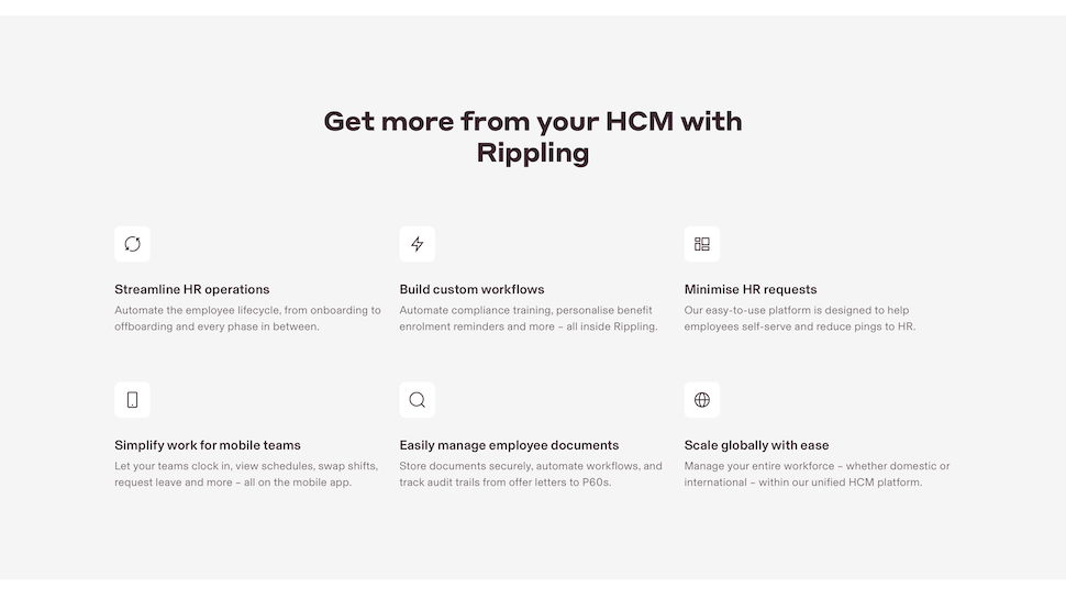 Rippling website screenshot