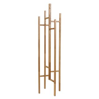Leonhard Pfeifer for House by John Lewis Eigen Coat Stand with an abstract shape in a wooden finish