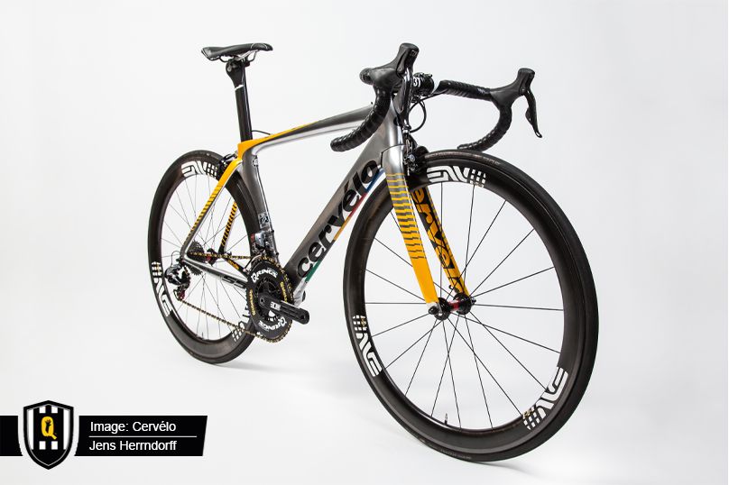 The new paint-job for the Cerv&eacute;lo S5