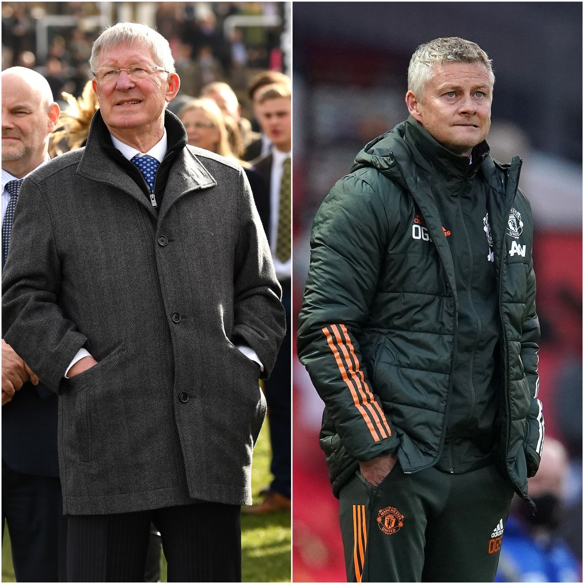 Sir Alex Ferguson and Ole Gunnar Solskjaer