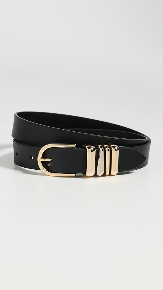 Vince Cora Belt With Sculpted Loops