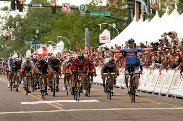 Tyler Farrar (Garmin-Sharp) takes his second stage of the race