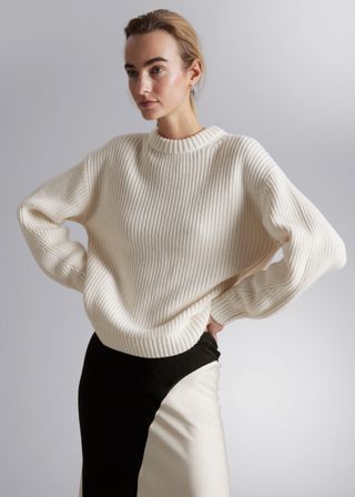 Ribbed Knit Jumper