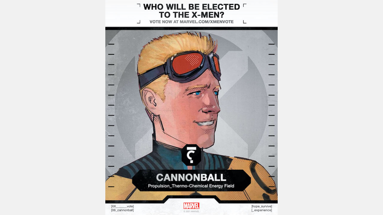 Cannonball candidate card