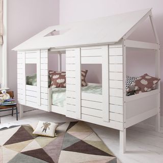 kids room with mid sleeper bed