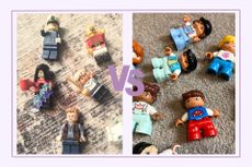 LEGO DUPLO vs LEGO montage