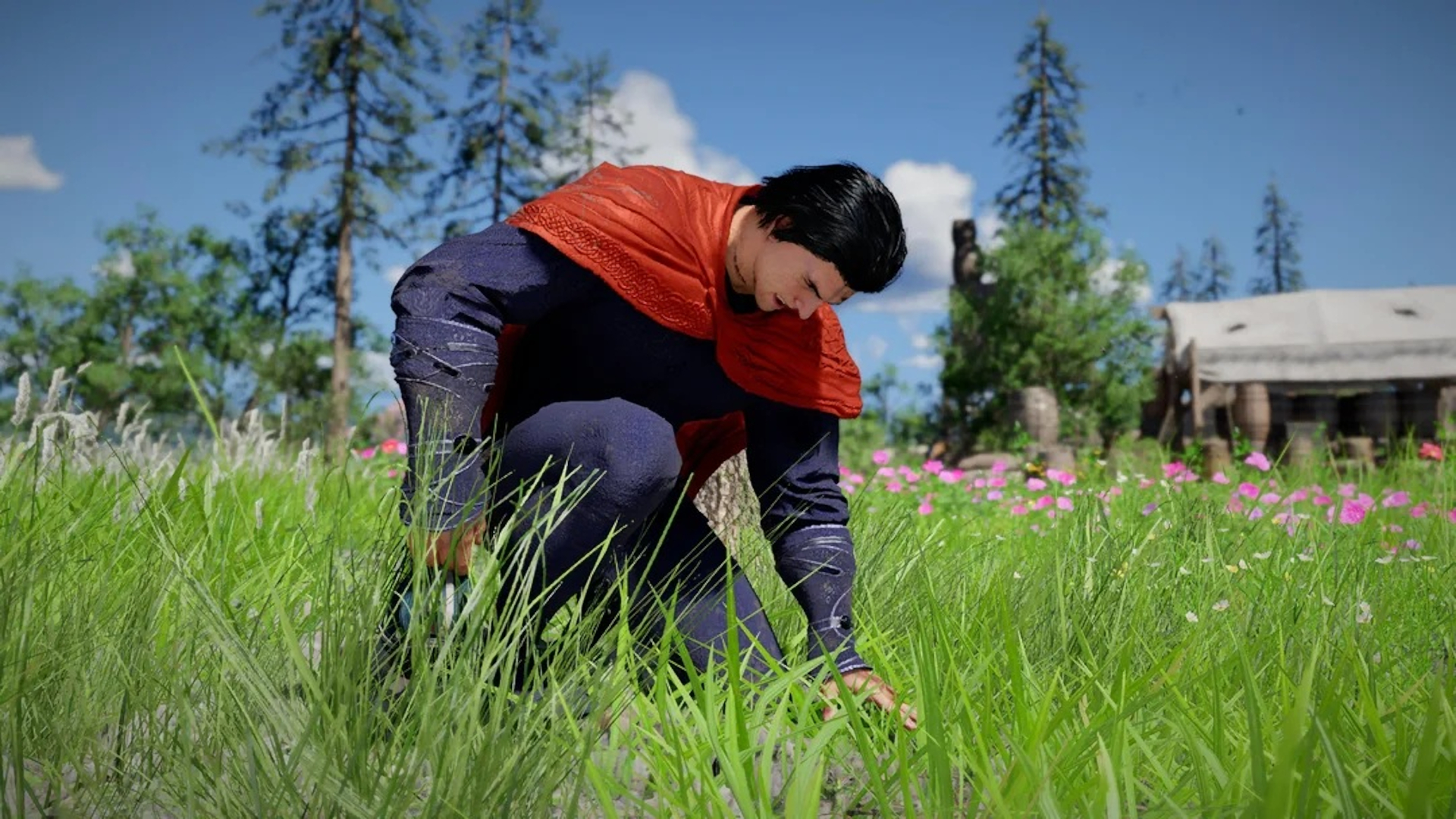 Crimson Desert in-game cosplay