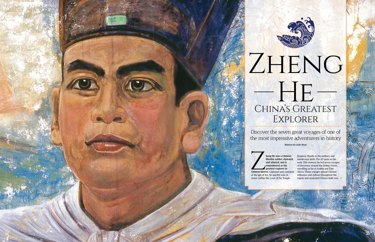 Zheng He, All About History spread