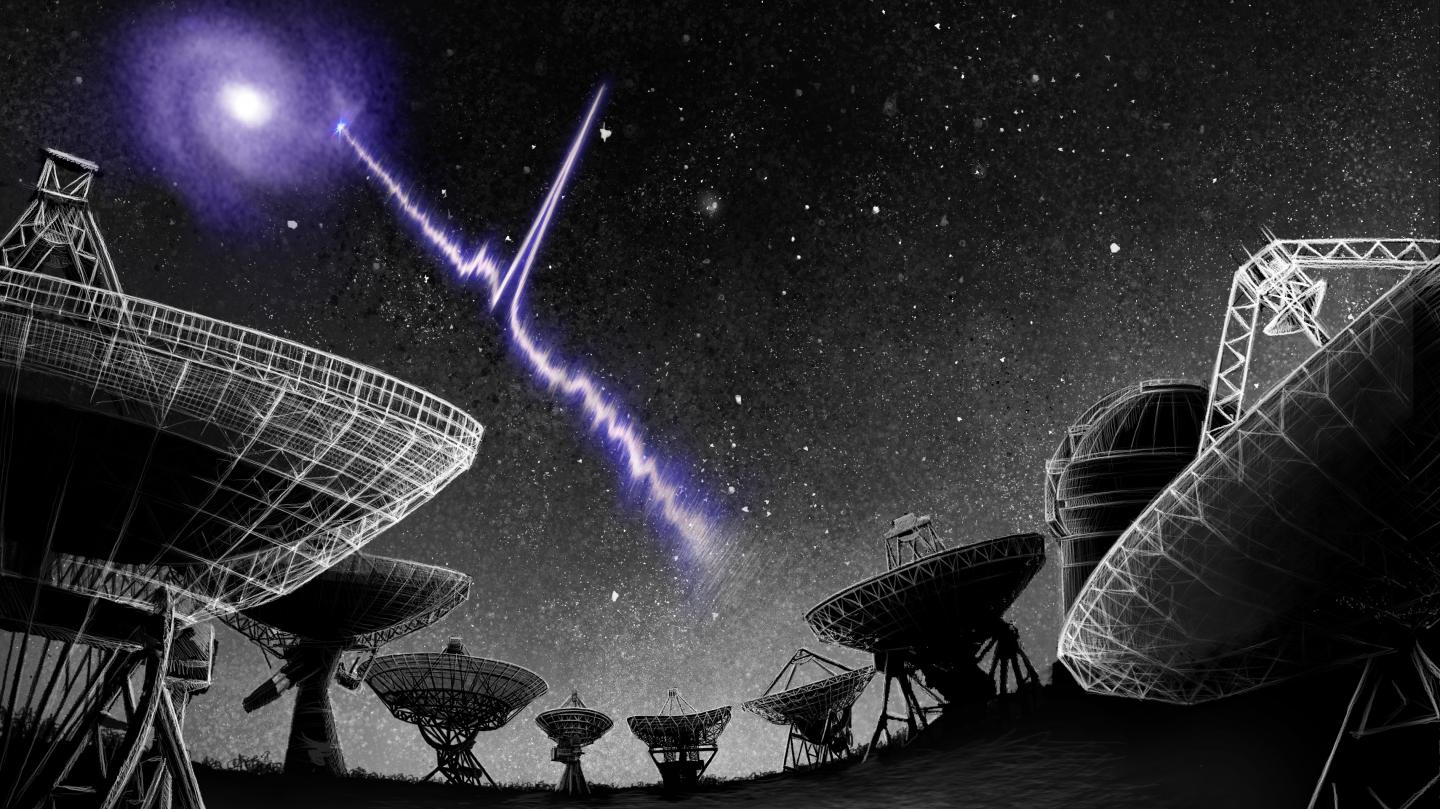 Mysterious 'fast radio bursts' fire rhythmically through the cosmos, study  finds | Space