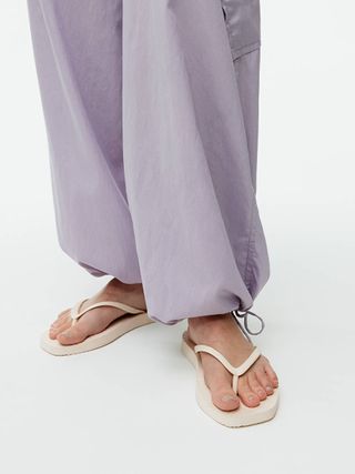 Sleepers Tapered Flip Flops - Eggnog - Arket Gb