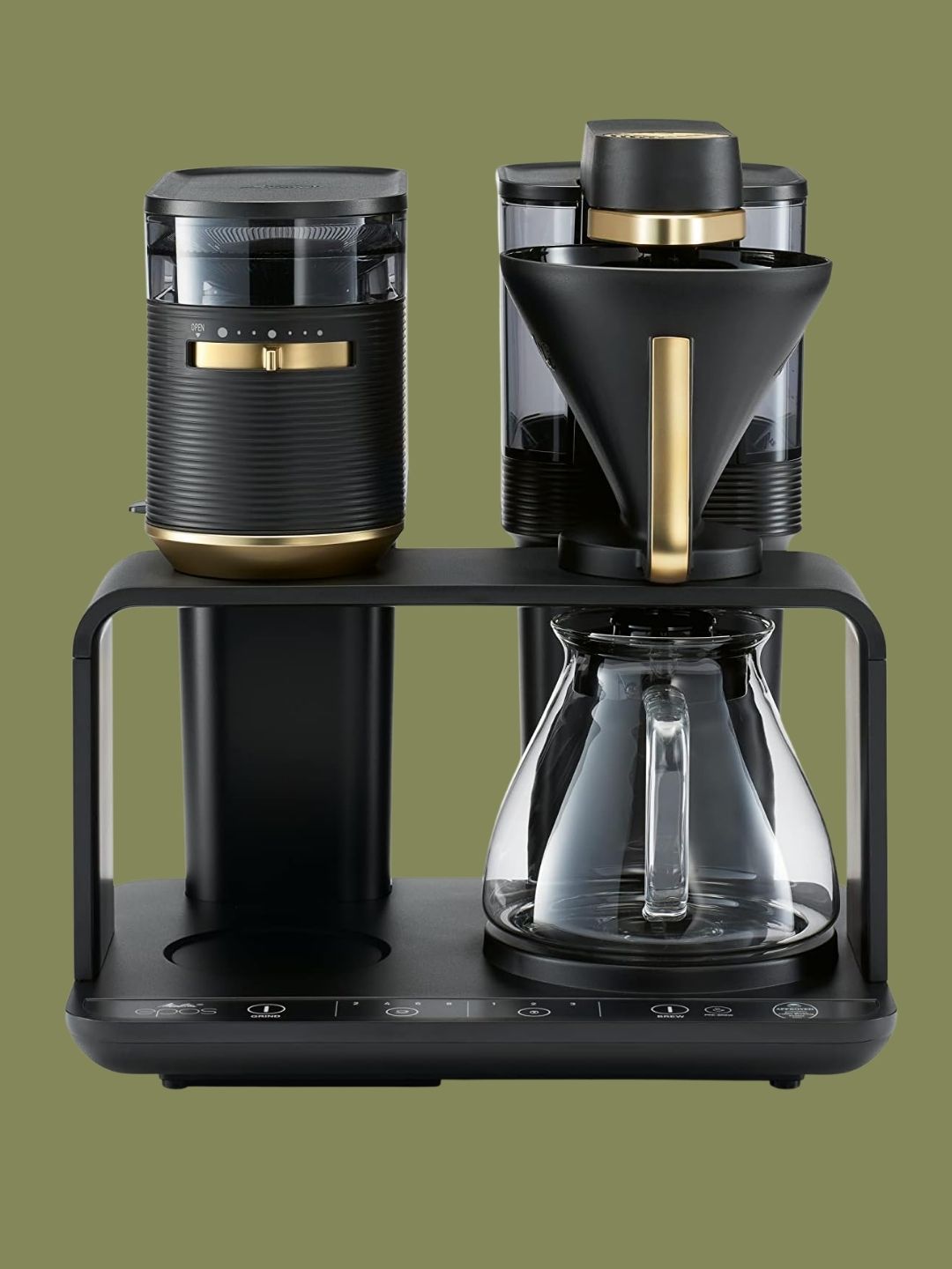 Melitta Momentum, Epos Pour Over Coffee Machine With Grinder