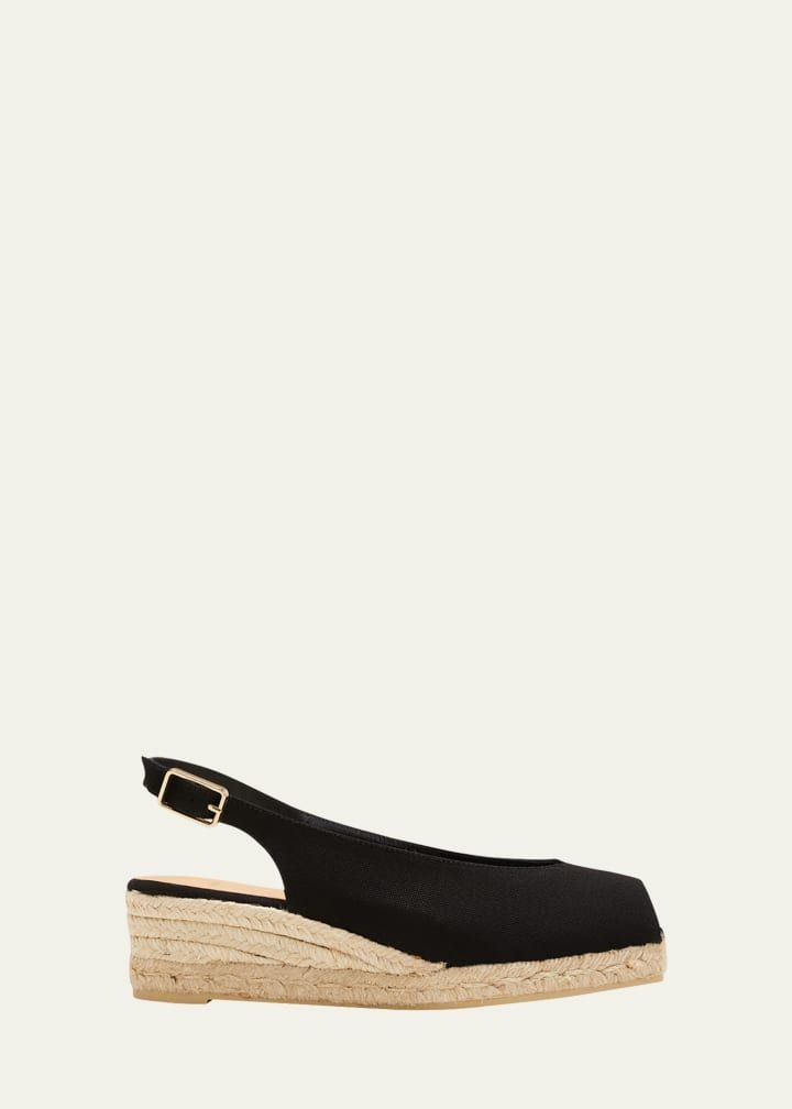 Dosalia Canvas Wedge Espadrilles