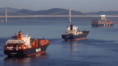 Ships in San Francisco Bay