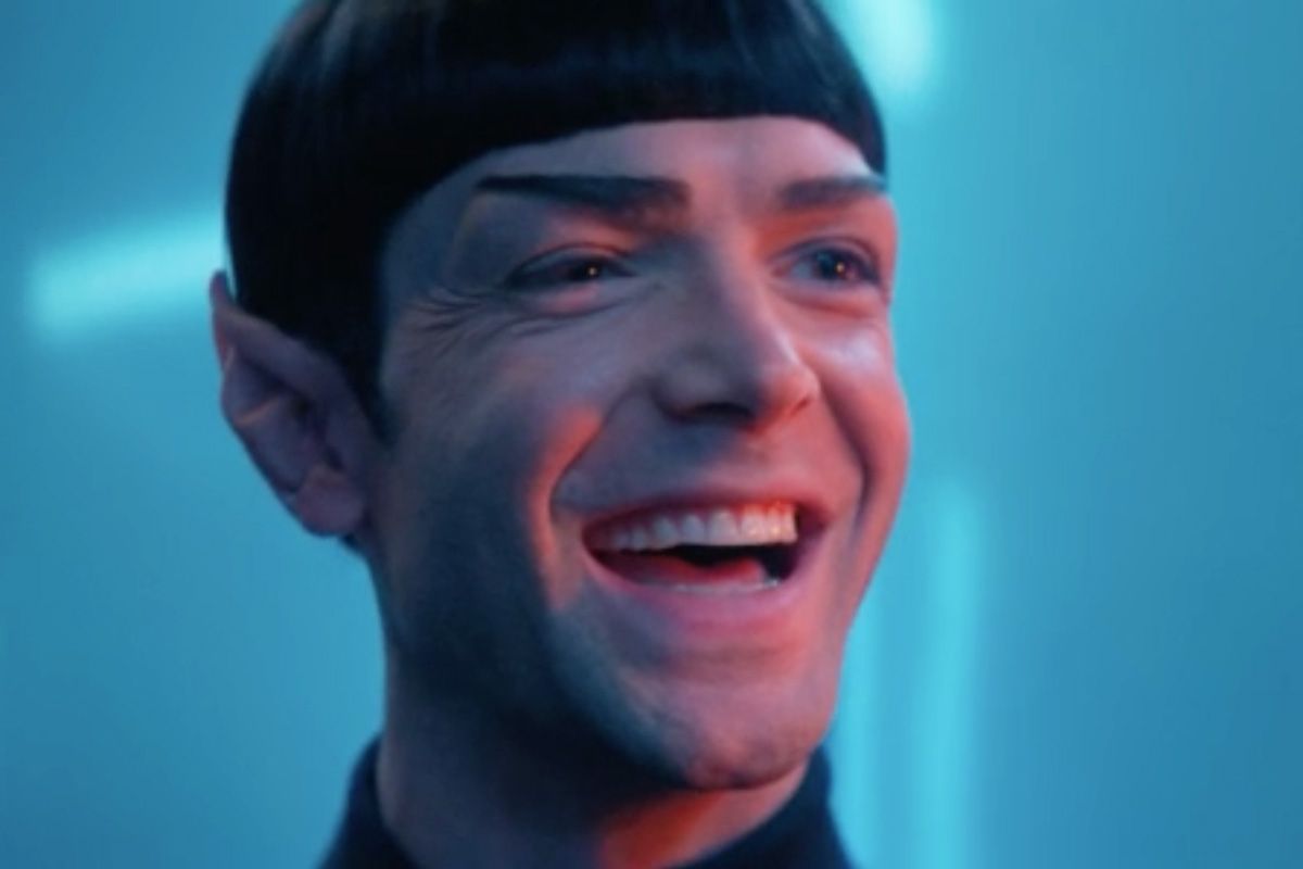 Star Trek Short Treks Review Did Spock Just Laugh In Qanda Space