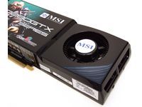 The fan is located slightly off to the side, pushing warm exhaust air out of the case.