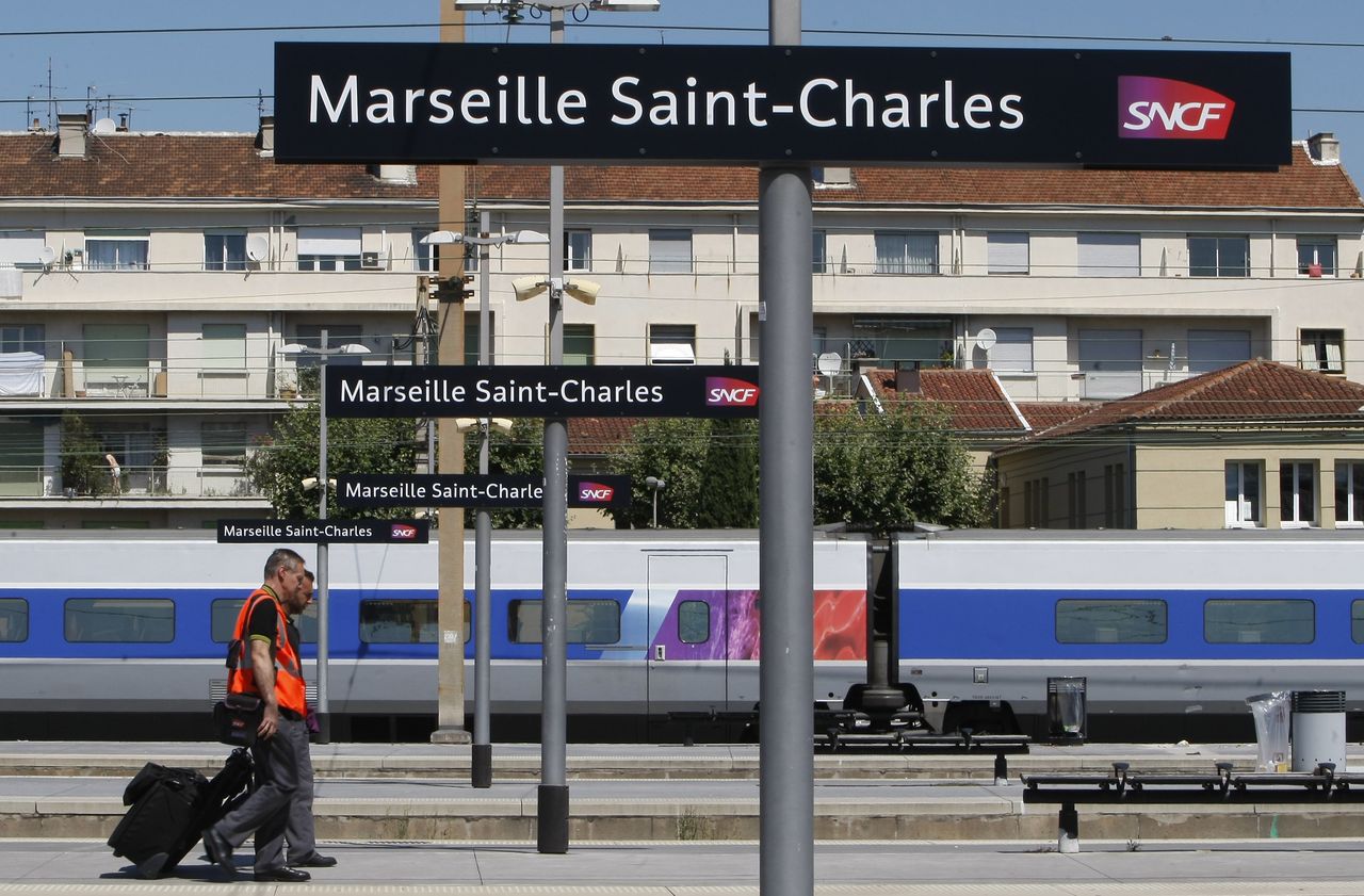 The Saint-Charles train station in Marseille