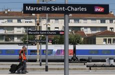 The Saint-Charles train station in Marseille