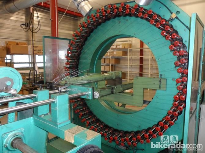 Time's engineers can configure the makeup of the carbon tubing used on the frames, from the orientation of the weave to the individual thickness and material used in each strand