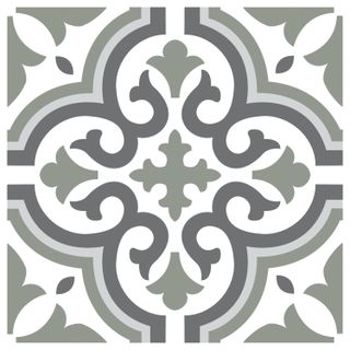 Wickes Melia Sage Patterned Ceramic Tile
