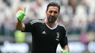 Gianluigi Buffon Juventus goalkeeper in Serie A