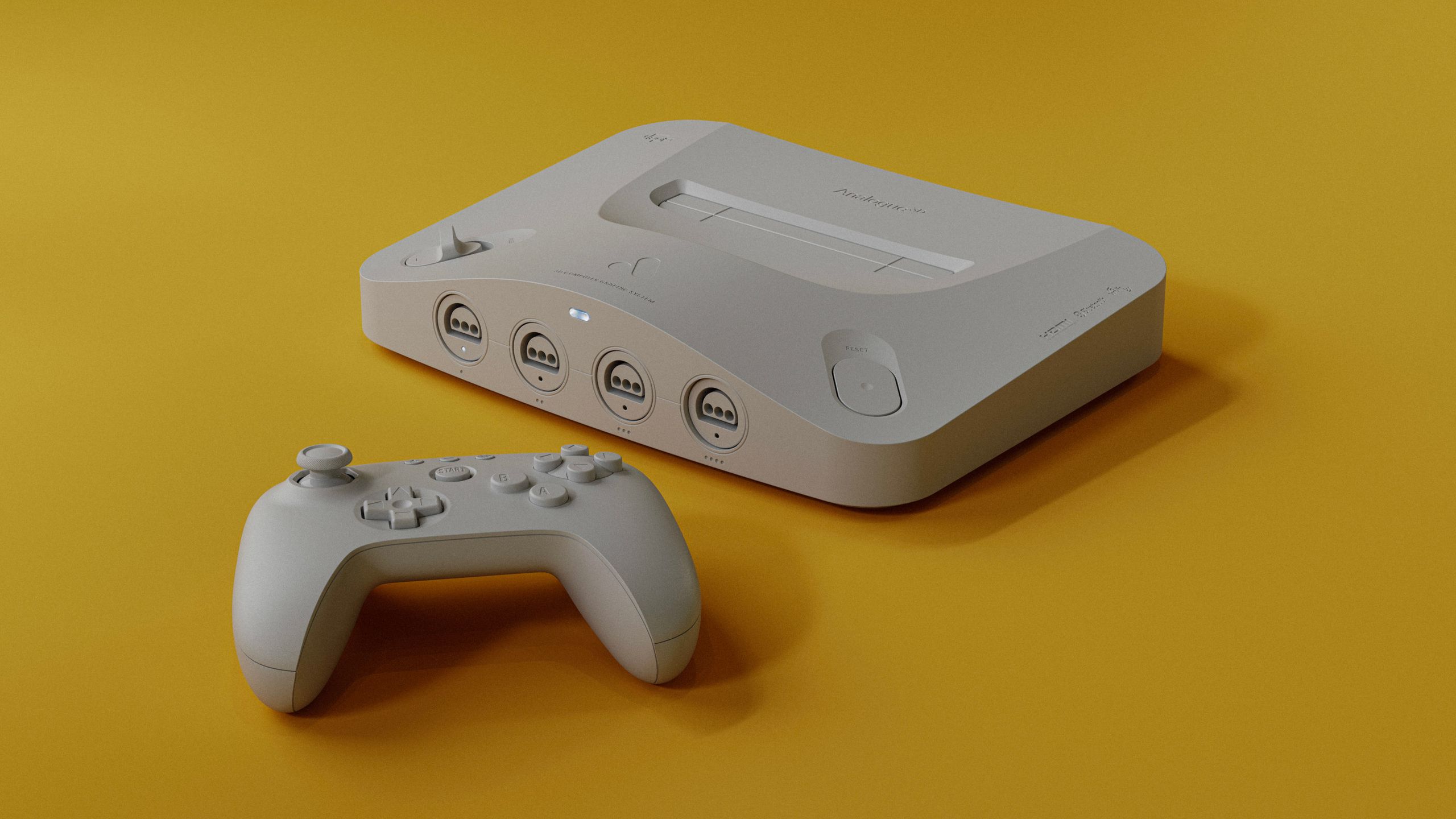 Step back in time with the newly released Analogue 3D gaming console