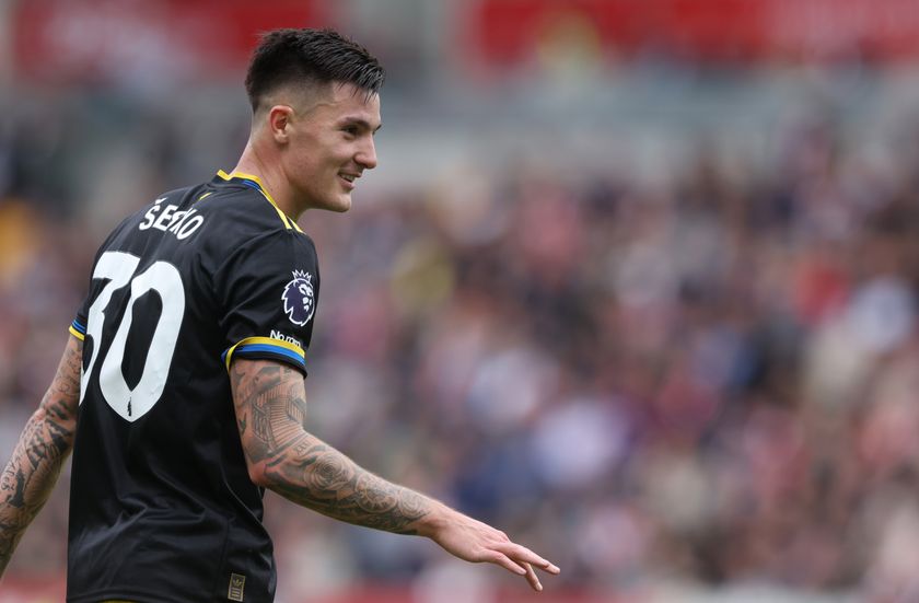 Manchester United striker Benjamin Sesko