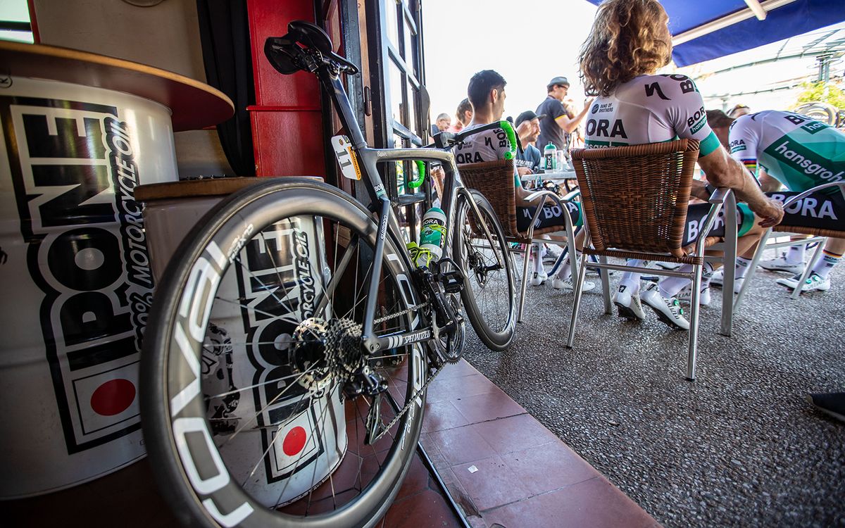 Peter Sagan also had his usual Venge on stand-by