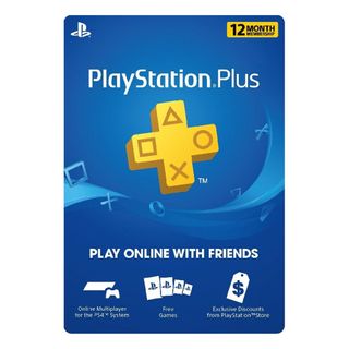 PlayStation Plus 1-year membership card