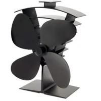 Valiant (FIR361) Premium IV 4-Blade Heat Powered Log Burner &amp; Stove Fan: RRP £84.99, Now £54.99, Amazon Black